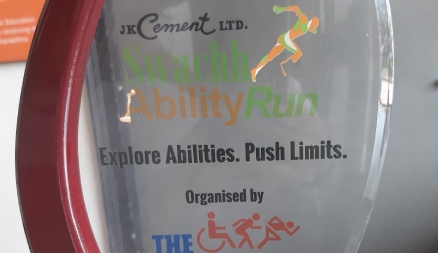 Award for Swachh Ability Run - Ryan International School, Jagatpura